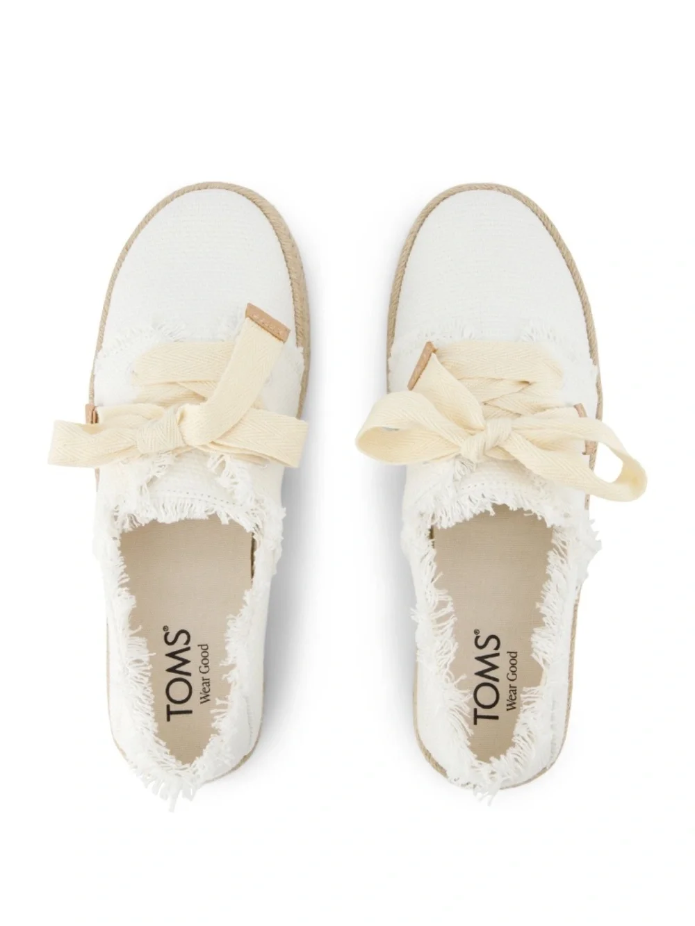 TOMS Womens Carolina Lace-Up Espadrille Size 10. NWT